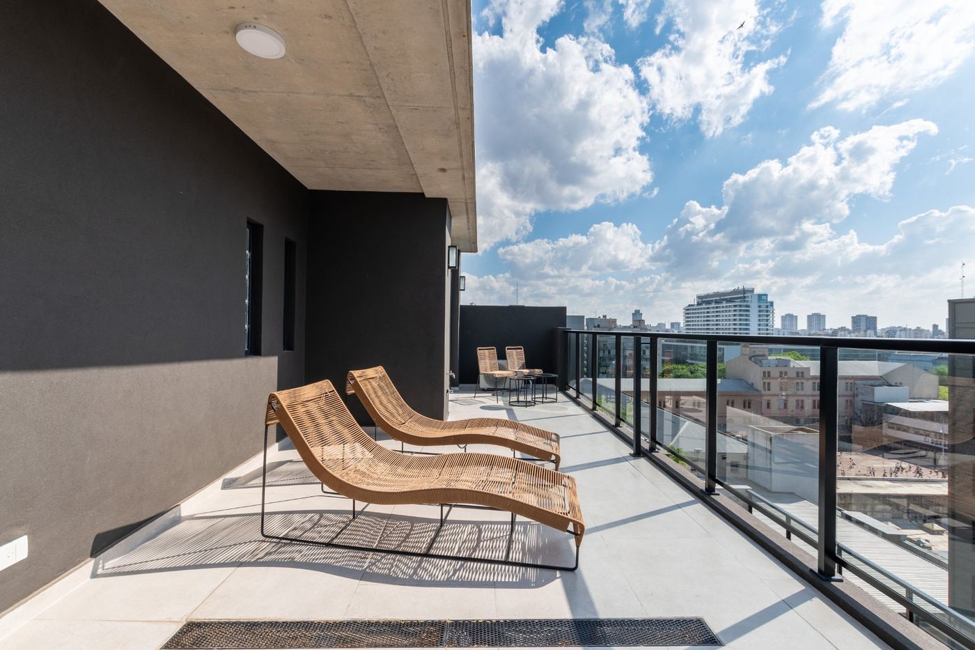Terraza con vista a Buenos Aires